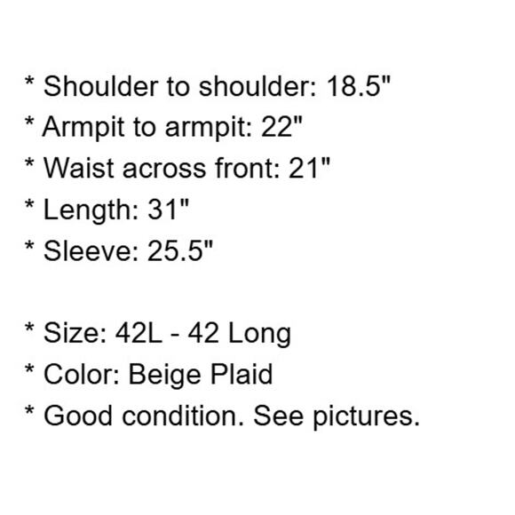 Imperial by Haggar Sport Coat Mens 42L Gray Check Wool Tweed Jacket Blazer Vtg - Picture 4 of 15